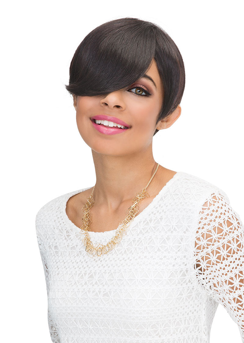 Femi Collection 100% Human Hair Wig Mint Easther