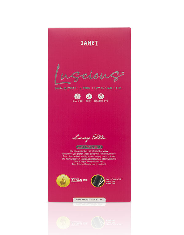Janet Collection Luscious 100% Natural Virgin Remy Indian Human Hair Wig Riri