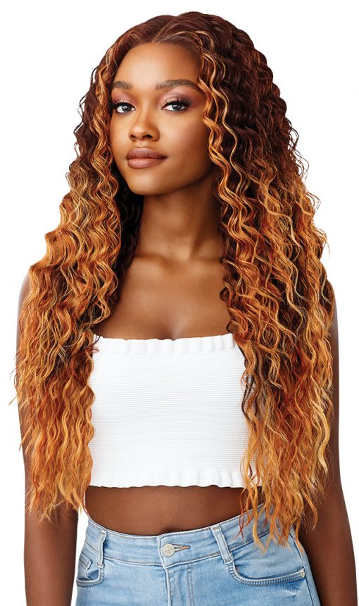 Outre Perfect Hairline 13x6 HD Transparent Lace Front Synthetic Wig Cheyenne