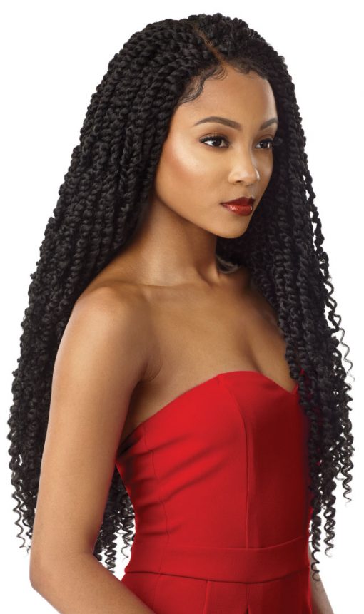 Outre X-pression Twisted Up Lace Front Synthetic Wig Passion Twist 28"