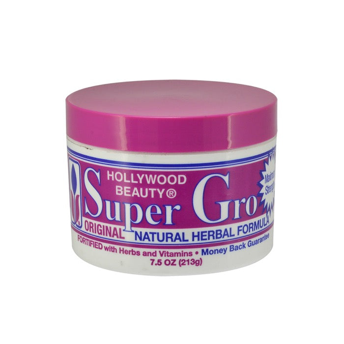 Hollywood Beauty Super Gro Original Natural Herbal Formula 7.5 oz