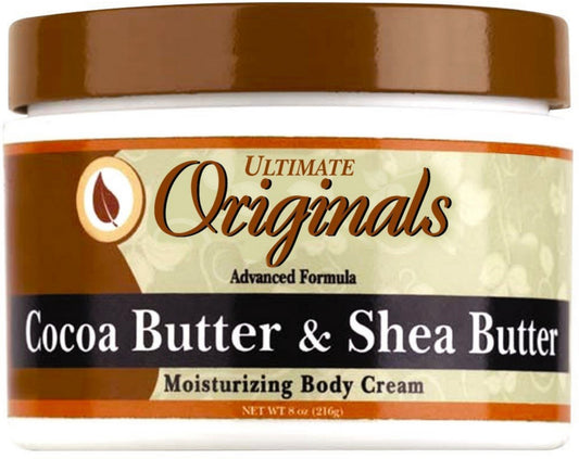 Africa's Best Original Cocoa Butter & Shea Butter Moisturizing Body Cream 8 oz