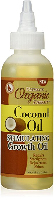 Africa's Best Originals Coconut Oil Stimulating Growth Oil 4 oz