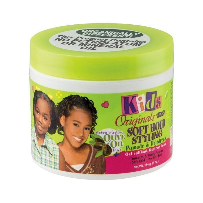 Africa's Best Originals Kids Soft Hold Styling Pomade and Hairdress 4 oz