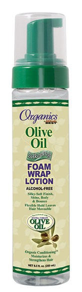 Africa's Best Originals Olive Oil Silkening Foam Wrap Lotion 8.5 oz