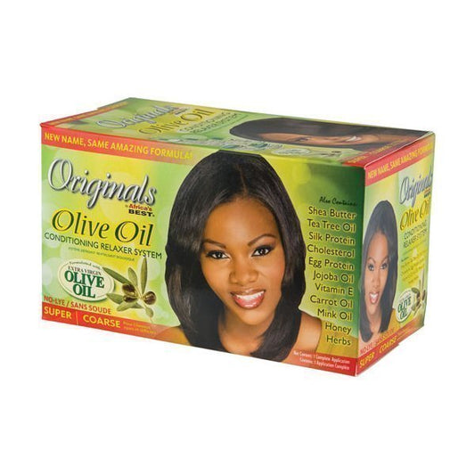 Africa's Best Originals Olive Oil No-Lye Conditioning Relaxer Super Strength