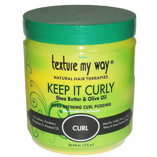 Africa's Best Texture My Way Keep It Curly Curl Pudding 15 oz