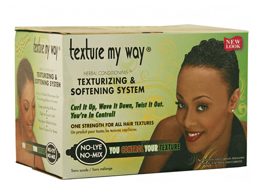 Africa's Best Texture My Way No-Lye Texturing & Softening System Kit