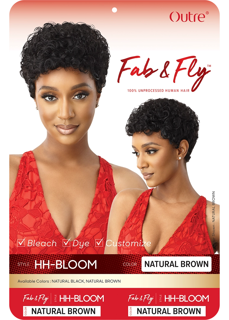 Outre Fab & Fly 100% Unprocessed Human Hair Full Wig HH-Bloom
