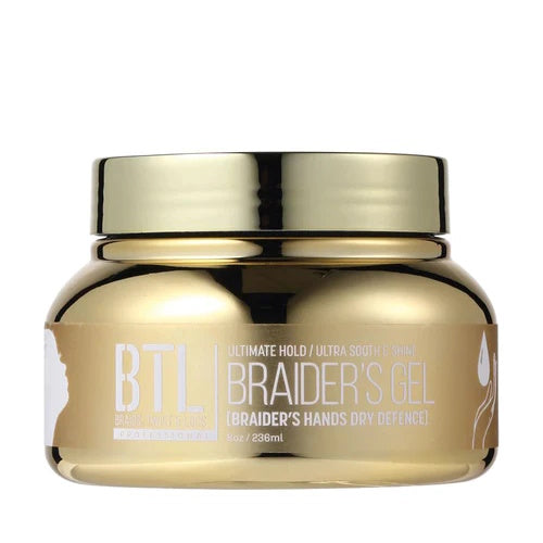 BTL Braiding Gel Gold Ultimate Hold Performance 8 oz