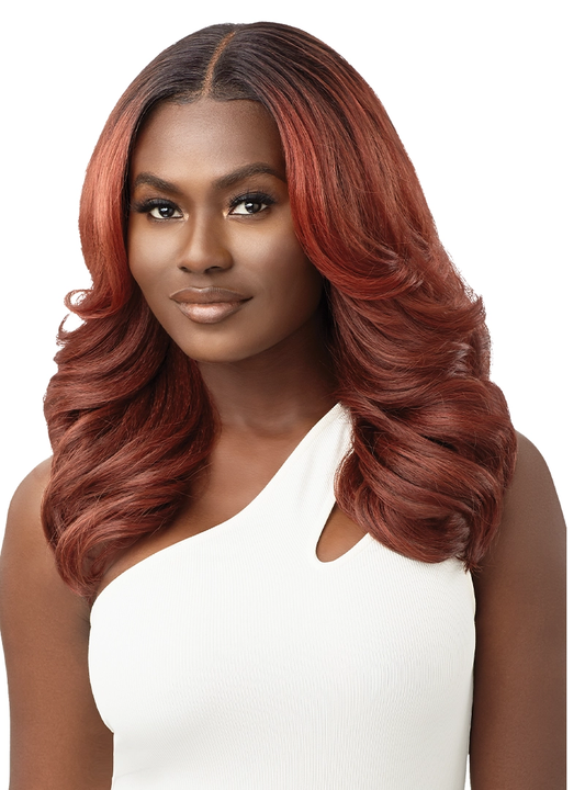 Outre SleekLay Synthetic Lace Front Center Part Wig Brizella