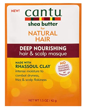 Cantu Shea Butter For Natural Hair Deep Nourishing Hair & Scalp Masque Packet 1.5 oz
