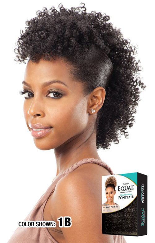 Freetress Equal Synthetic Drawstring Ponytail Coil Up