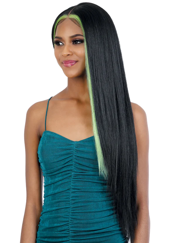 MoTown Tress Premium Synthetic Collection 13"x14.5" Frontal Lace HD 360 Lace Wig L360S.Dani