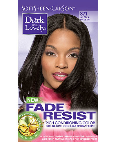 Dark and Lovely Fade Resist Rich Conditioning Color Hair Color Kit