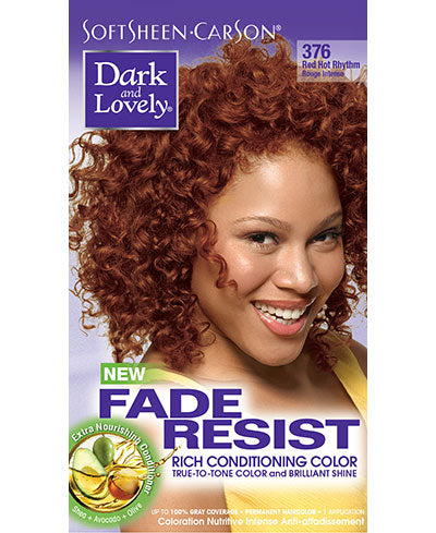 Dark and Lovely Fade Resist Rich Conditioning Color Hair Color Kit