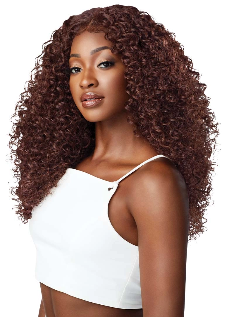 Outre Perfect Hairline 13x6 HD Transparent Lace Front Synthetic Wig Dominica