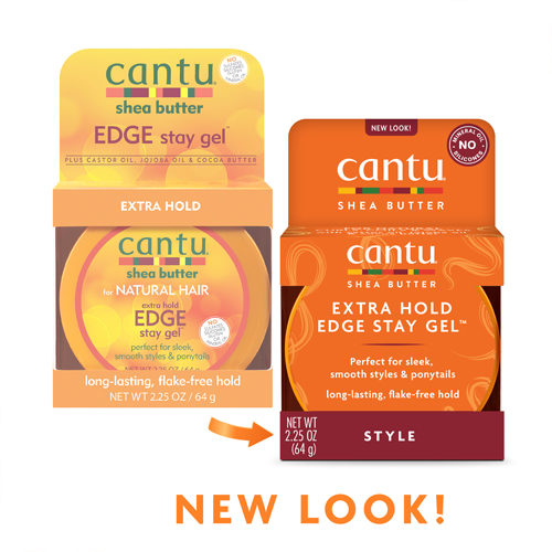 Cantu Shea Butter Extra Hold Edge Gel 2.25 oz