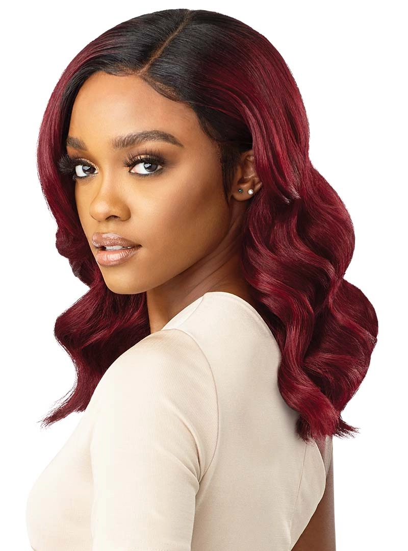 Outre Melted Hairline HD Transparent Lace Front Synthetic Wig Elora