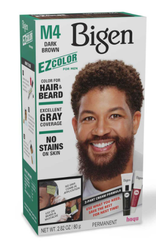 Bigen EZ Color for Men Permanent Hair and Beard Color