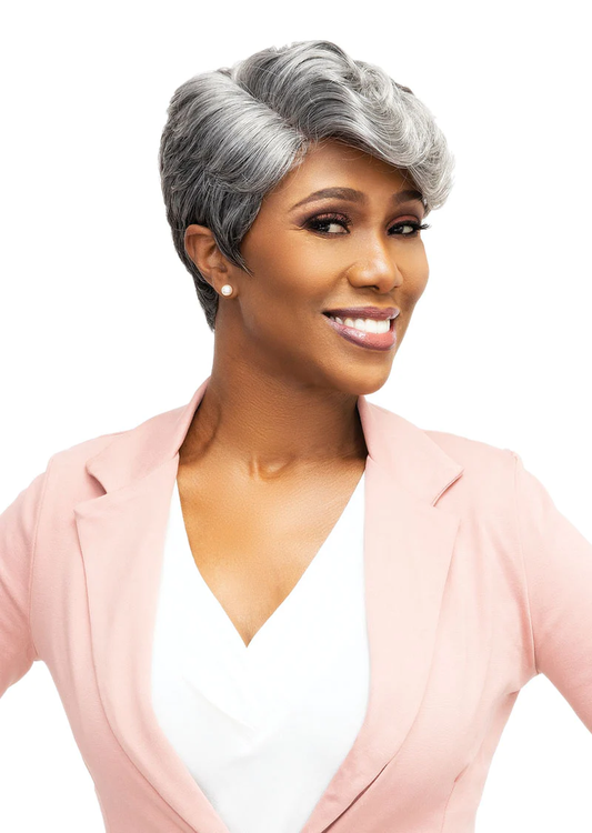 Femi Collection Ms. Granny Deep Part Synthetic Wig Anne