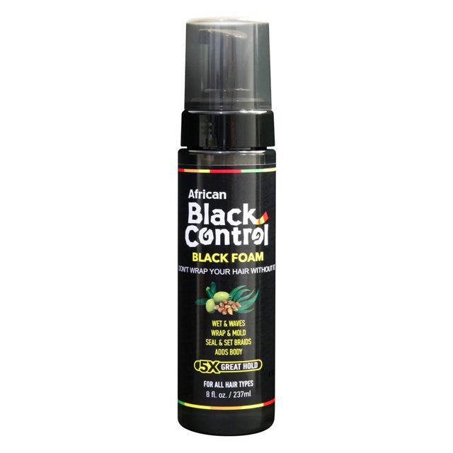 African Black Control Black Foam 8 fl oz