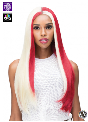 Bobbi Boss Lace Front Synthetic Wig Garnet