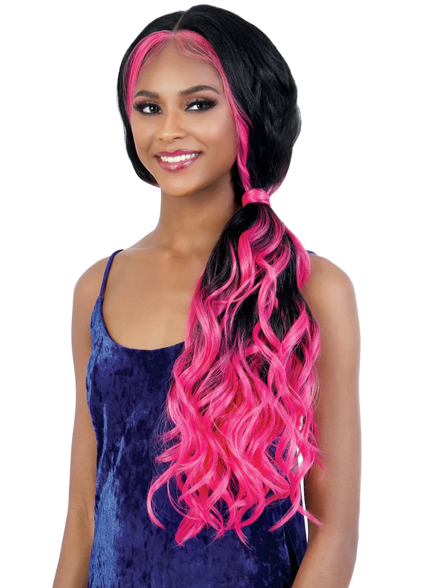 MoTown Tress Premium Collection 13"x14.5" Frontal Lace HD 360 Lace Wig L360S.Halo