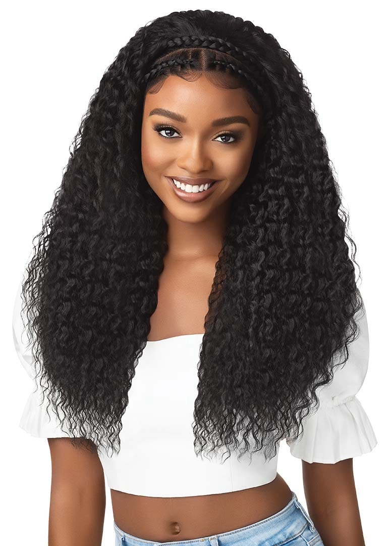 Outre Lace Frontal 13" x 2" Ear to Ear HD Lace Wig Halo Stitch Braid 26"