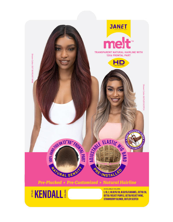 Janet Collection Melt Lace Front Synthetic Wig Kendall