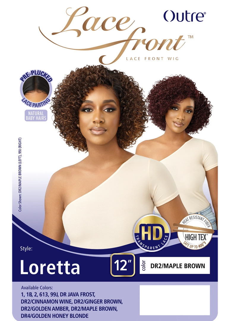 Outre HD Transparent Lace Front Synthetic Wig Loretta