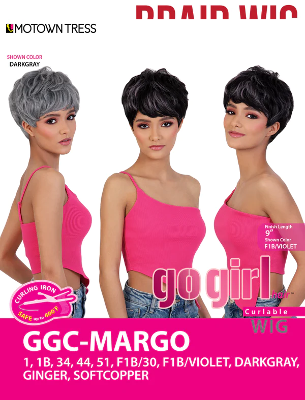 Motown Tress Synthetic Go Girl Curlable Wig GGC-Margo