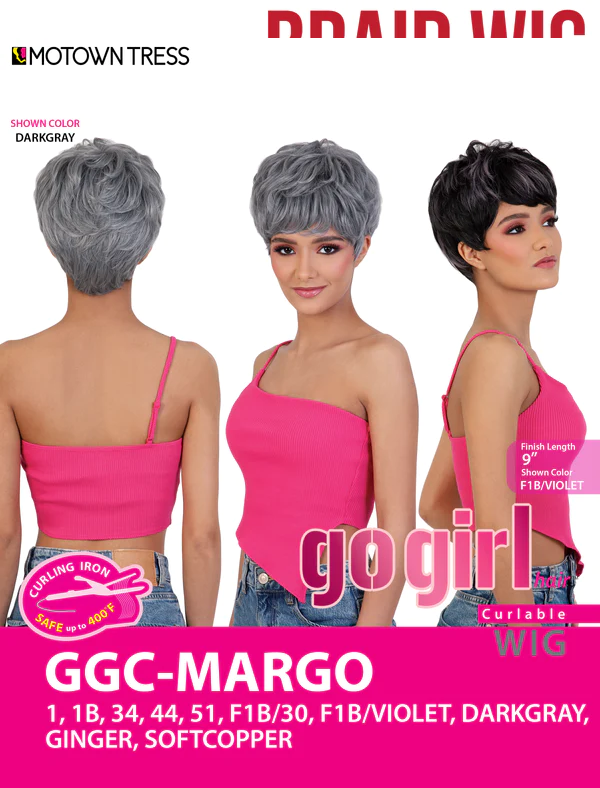 Motown Tress Synthetic Go Girl Curlable Wig GGC-Margo
