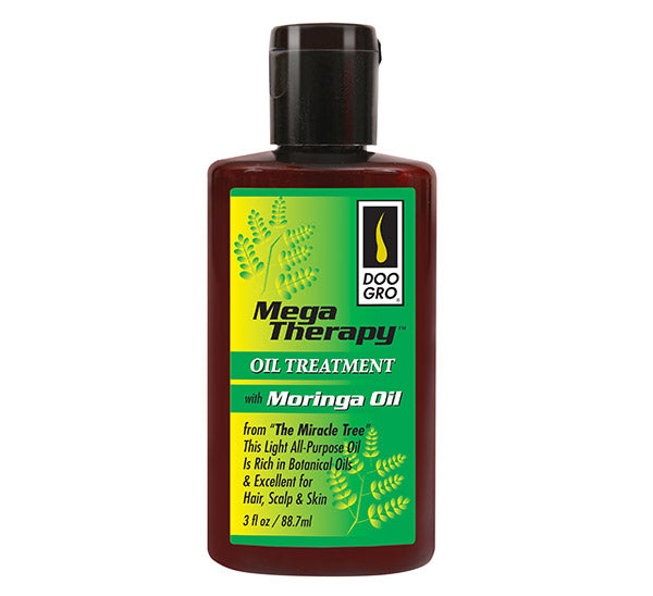 Doo Gro Mega Therapy Oil Treatment with Moringa Oil 3 fl oz