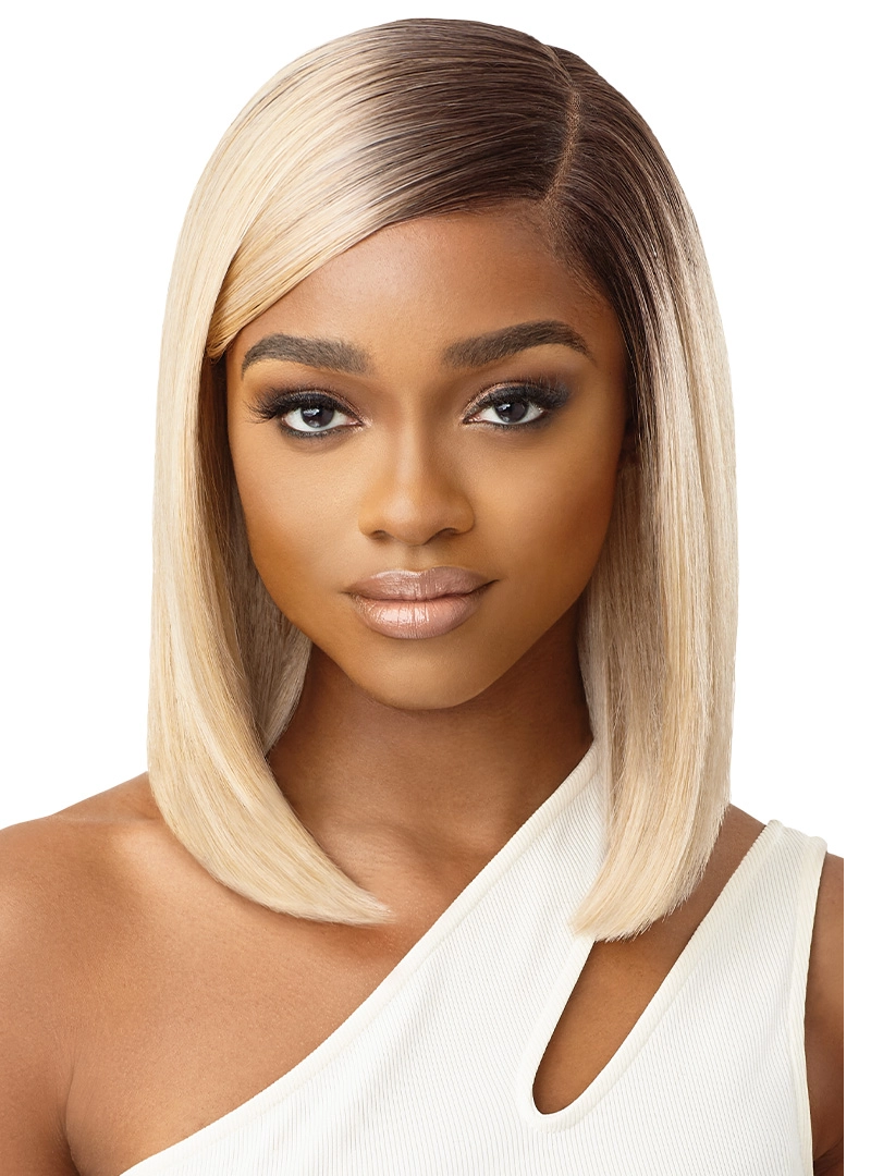 Outre SleekLay HD Transparent Lace Front Center Part Synthetic Wig Nella