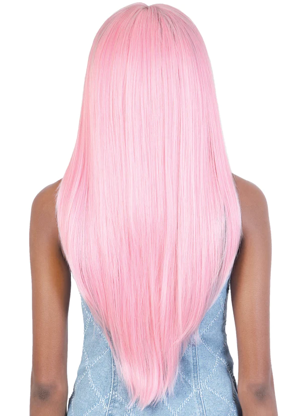 Motown Tress Invisible Deep Part Synthetic Lace Wig Neon