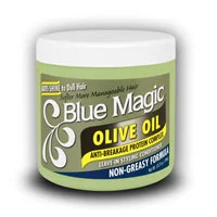 Blue Magic Olive Oil Anti-Breakage Protein Complex Leave-In Styling Conditioner 13.75 oz