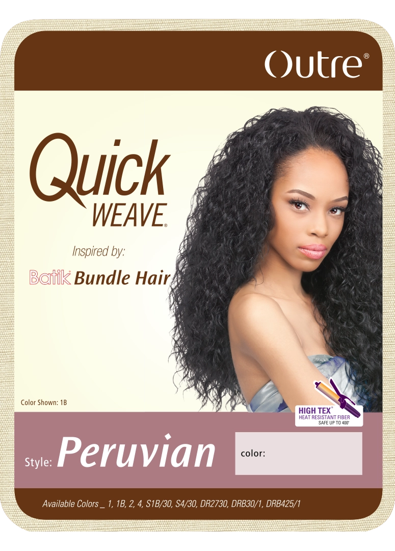 Outre Quick Weave Synthetic Half Wig Peruvian