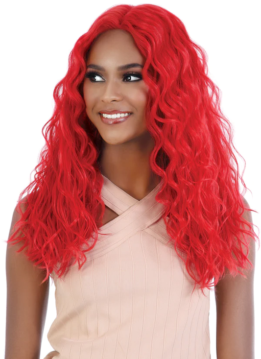 MoTown Tress HD Invisible Deep 5" Part Lace Front Synthetic Wig LDP-Sherry