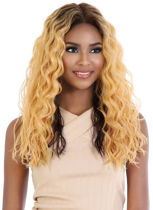 MoTown Tress HD Invisible Deep 5" Part Lace Front Synthetic Wig LDP-Sherry