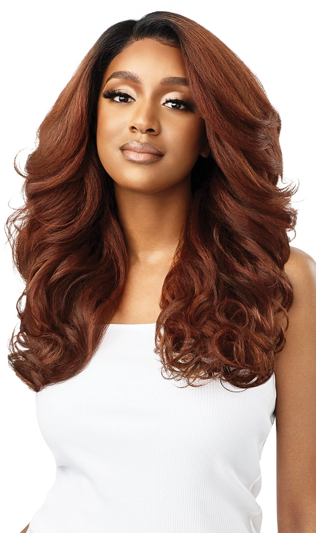 Outre 13"x6" Hand Tied Lace Frontal 100% Human Hair Blend 360 Lace Wig Velora