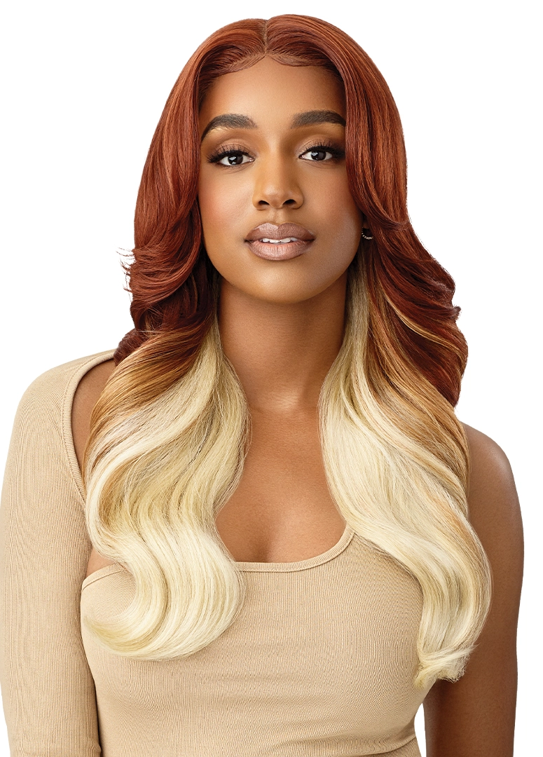Outre Color Bomb HD Transparent Lace Front Synthetic Wig Yavanna