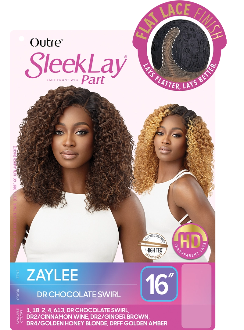 Outre SleekLay HD Transparent Lace Part Synthetic Wig Zaylee 16"
