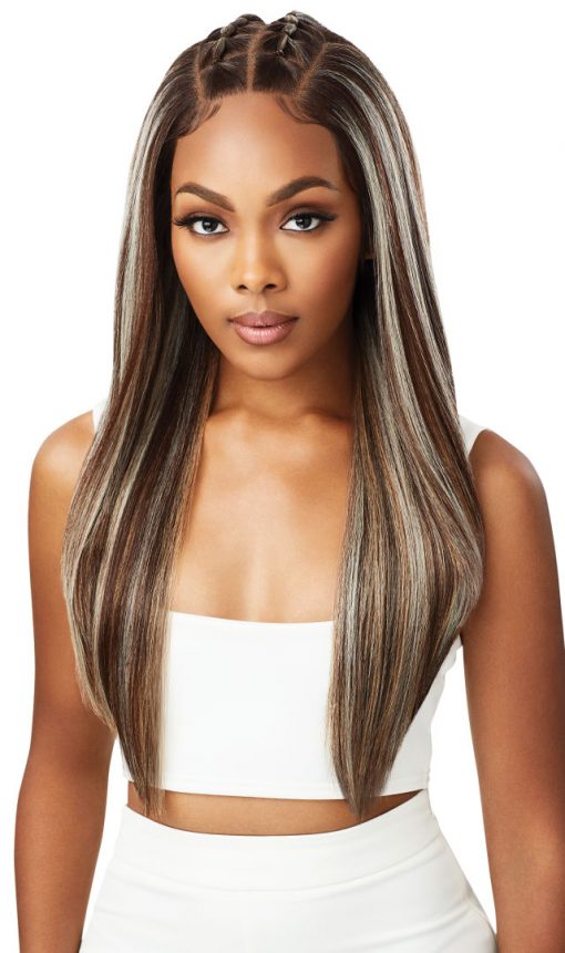 Outre Perfect Hairline 13x6 HD Transparent Lace Front Synthetic Wig Jaylani