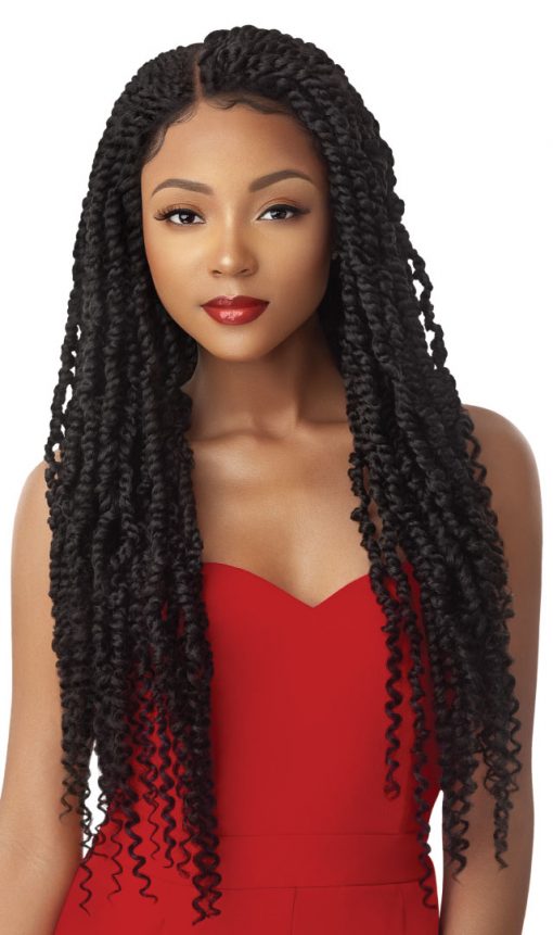 Outre X-pression Twisted Up Lace Front Synthetic Wig Passion Twist 28"